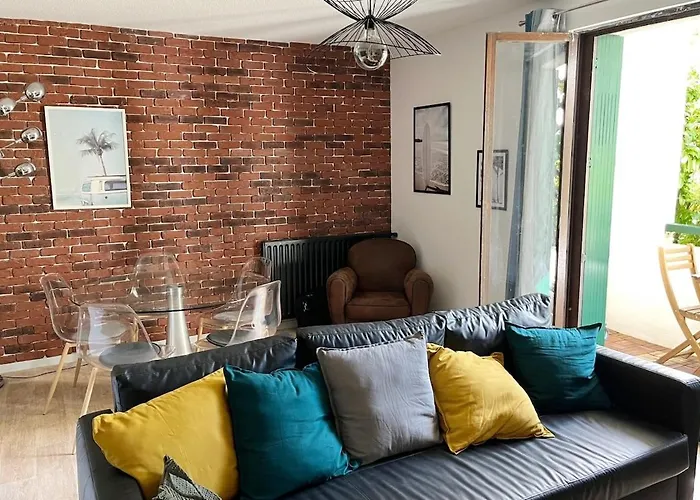 Apartment Beau & Grand T2, Balcon, Parking Au Calme Biarritz